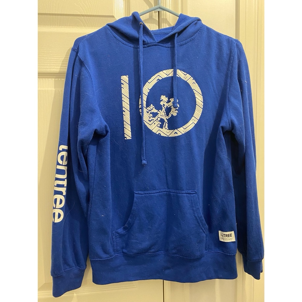 Tentree medium royal blue hoodie